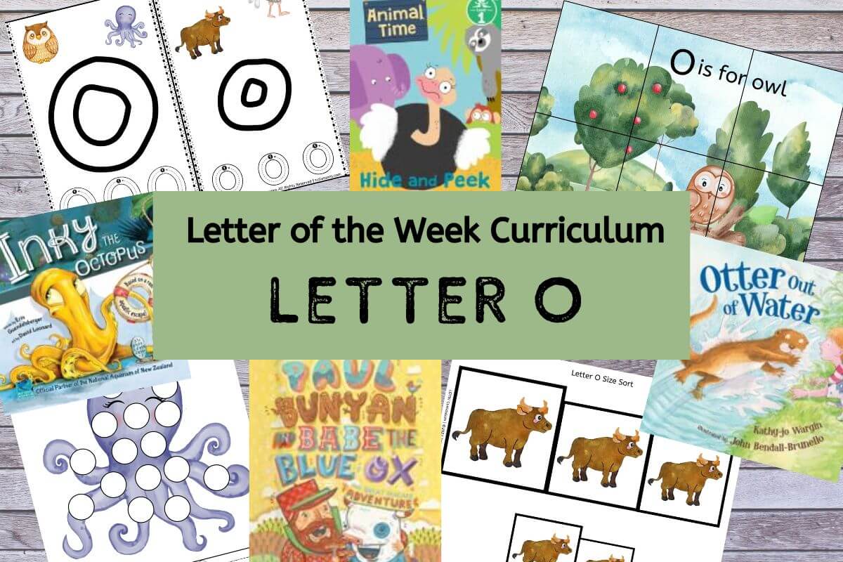 curriculum focused on the letter O