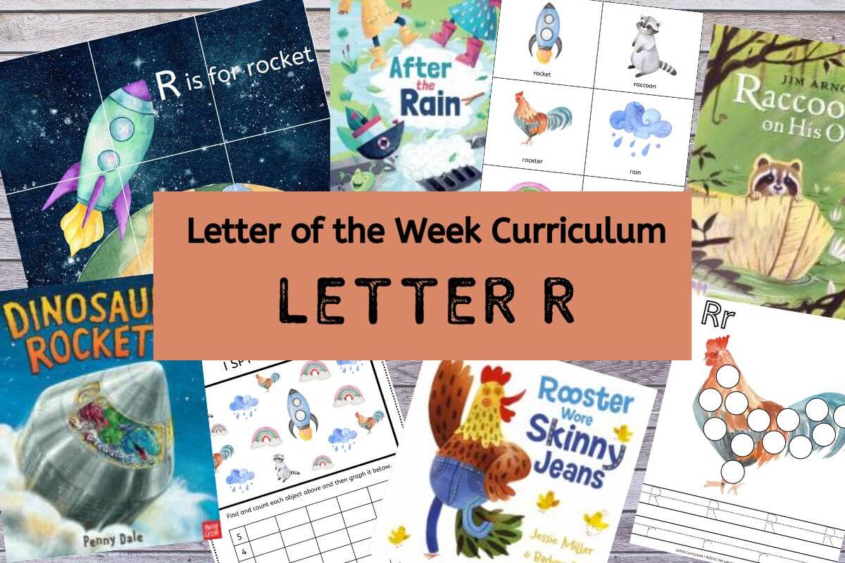 Curriculum focused on the letter R