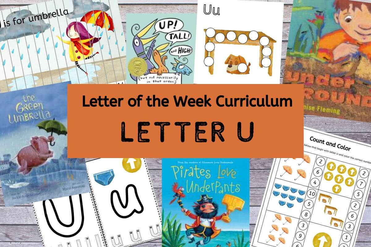 cirriculum focused on letter U