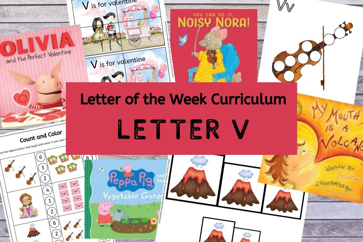 Curriculum for the letter V