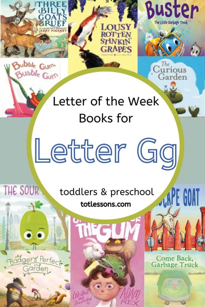 Letter of the Week Preschool Curriculum: Letter G - Printables and ...